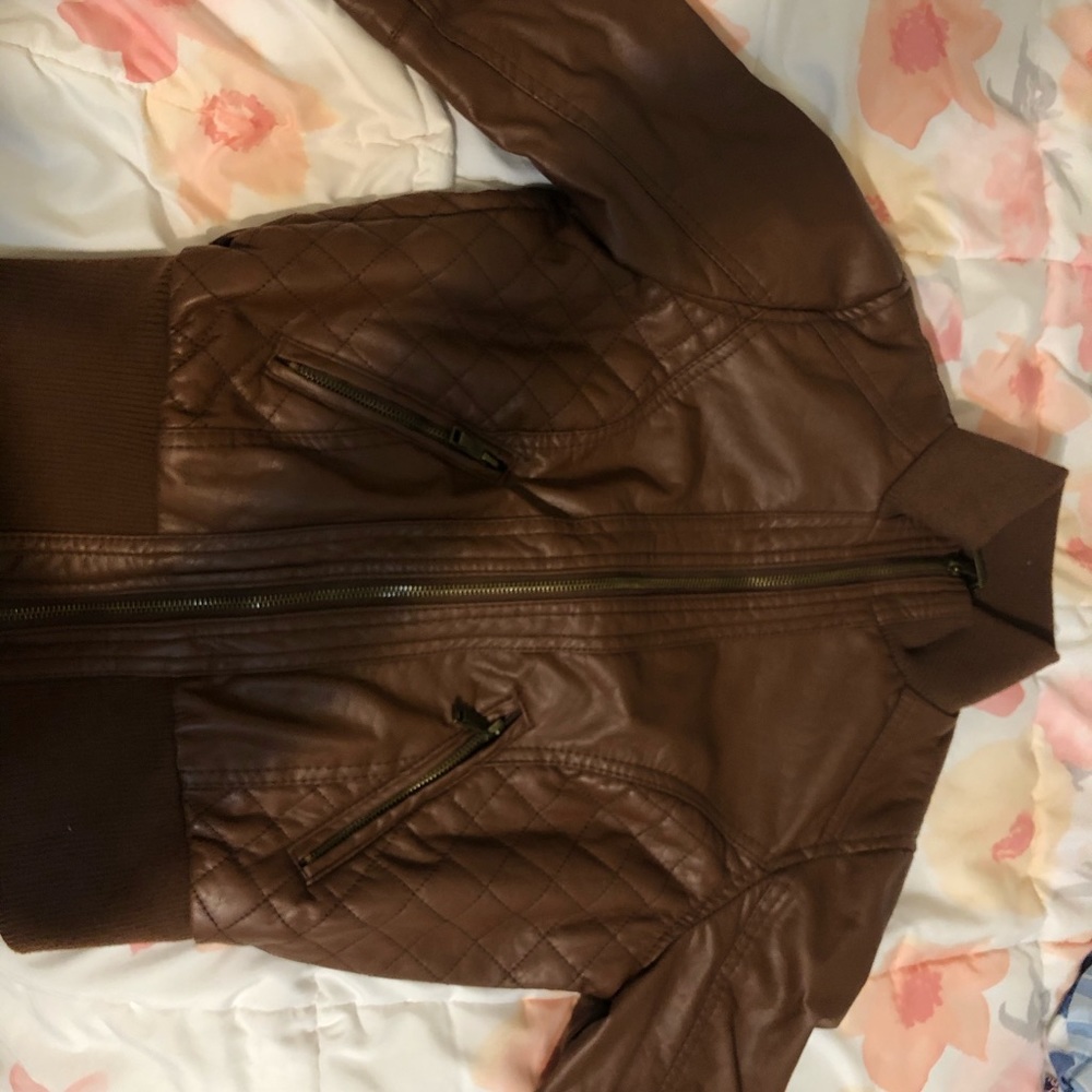 Brown Leather Jacket